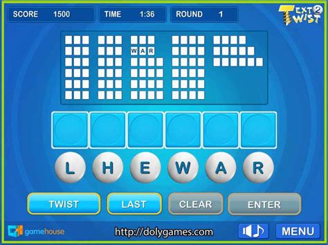 free text twist online game.